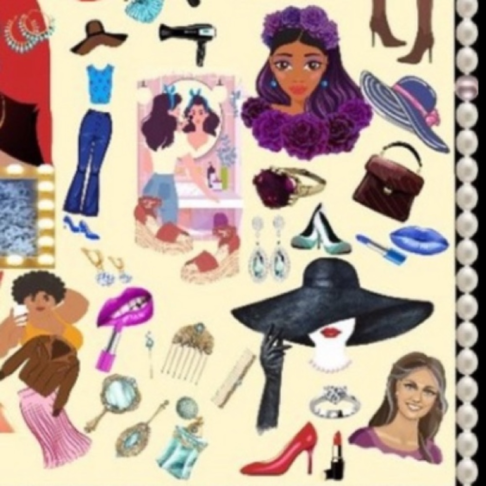 50 10X13 Poly Mailers Fashion Makeup Girls Ladies Night Flat PRICE IS FIRM - Picture 9 of 11